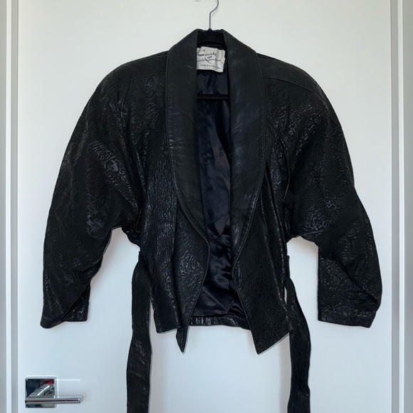 Vintage Leather Jacket - Picture 1 of 3